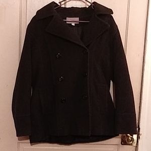 Croft and Borrow wool pea coat